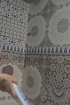 Peephole Shower Morocco