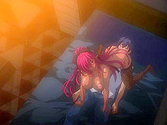 Lonely Voice at sunset under the night under a fading moon