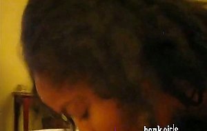 Bakersfield Black Hooker With Huge Tits Takes Facial