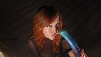 Deepthroating And Throat Fucking Myself Hard With Overflowing Throatpies