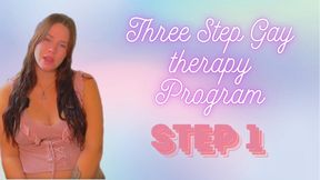 Step 1: Gay Therapy three step program