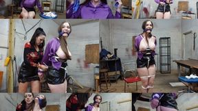 Sexy self bondage lesson for the silly wench (MP4 SD 3500 kbps)