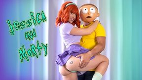 Rick & Morty - Morty Finally Gets To Give Jessica His Pickle! And Glaze Her Face!