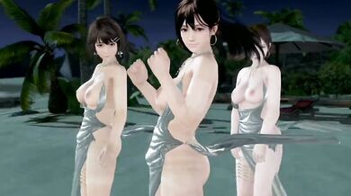 7th anniversary nude mod soiree dore dress fanservice with ass boobs nipples and vagina
