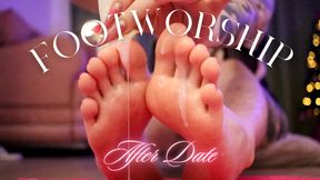 Footworship After Date by Devillish Goddess Ileana