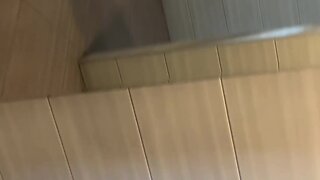 At work with a slippery situation in pants