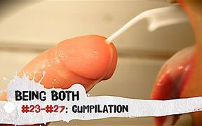 Being Both #23-#27 cumpilation - Five cum-sessions back to back. a cum-feast!