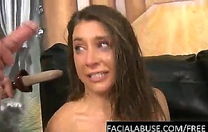 Felicity feline deepthroats 2 cocks
