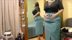 Pretending to be skinny and getting caught. Compilation