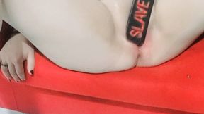 Goth Domme Spanks & Fingers Submissive Girl – Ass Play, Pussy Tease & Hard whip Session