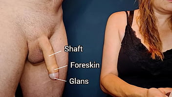 Oiled Up British Slutwife Edges Her Husband's Big Uncircumcised Cock