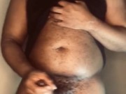 Shiny Oiled BBC Solo - Daddy Dame