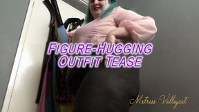 Figure-Hugging Outfit Tease