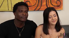 natalie brooks bounces her booty against louie s hip as he fucks her!