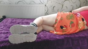 Hot Cute Butt Femboy Pretty Soft Pure Skin Lovely Sissy Feminine Legs