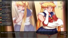 Hot Sailor Moon Sluts Get Wild in Anime Adventure With Venus & Mars