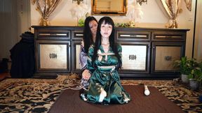 Dominatrix Mara's Shibari Session with Marica Hase: A Captivating Bondage Experience