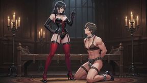 Chastity Fantasies #2B: Chastity Mistress's Forbidden Training Fantasy Roleplay (Animated)