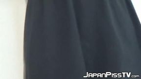 Hot Japanese girls playing and splashing water around