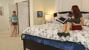 ”MOMMYS GIRL Stepmum enjoys me time when redhead stepdaughter walk in! - Penny Pax, Kendra James”