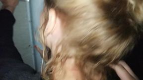 French Slut Caught Acting Like a Whore on a Street Sidewalk