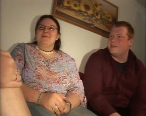 Swinger fuck with a fat German housewife in heat and the amazing Simones