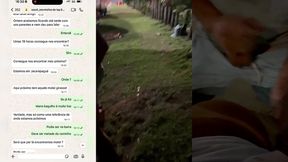 corno filmou a esposa empinada na praia, eu socando forte na areia enquanto ela gritava “filma como eu gozo na pica dele