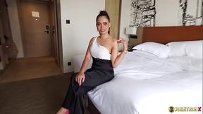 JohnTronX - Sexy amateur Thai babe gets fucked in every hole in POV