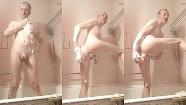 LanaTuls aka Sergay Fag - Cock Play and Dildo Fucking in Bathtube. Хочешь меня выебать - пиши в тг AnalSlutMoskva