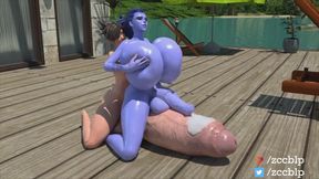 Widowmaker’s Futanari Fantasies – A Sinister Transformation Compilation