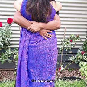 Big Boobs Indian StepMom Wearing Traditional Saree - Fucked in Doggy Style at Outdoor - Saree Sex