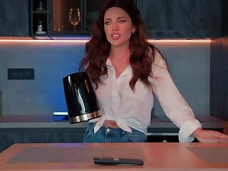 Watching porn with my hot stepmom ended up fucking her