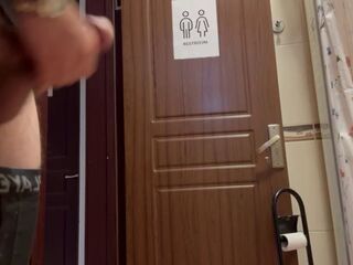 I Just Jerked A Stud Off In The Restaurant Restroom Whilst My Spouse Waited At The Table