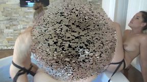 Lets fuck this submissive slut in the jacuzzi!
