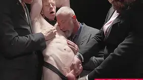 Pale Slave Boy Groomed And Fucked In The Spotlight! - Lance Charger, Jack Dixon And Jack Stone