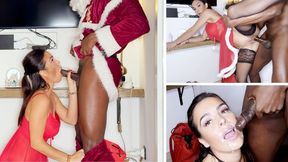 Special Cuck hold Present From Santa (4K)