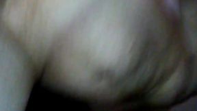 Throbbin pounds my hole raw, breeds me deep