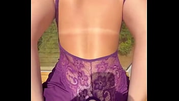 Namorada gostosa fodendo na sacada (Hot girlfriend pussyfucking)