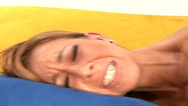 After she gives your stiff dick a blowjob, she puts her butt in your face for some rear...