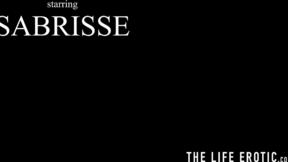 ”Kinky babe Sabrisse A is taking selfies while masturbating”