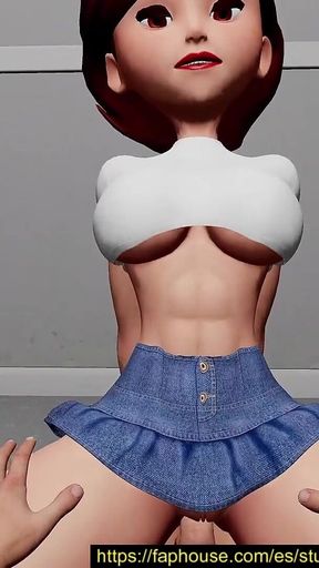 Helen the Horny Receptionist Has an Affair