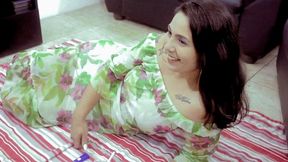 Smoking Wonderful Lips Model Julianna Misty 120's Video 0032