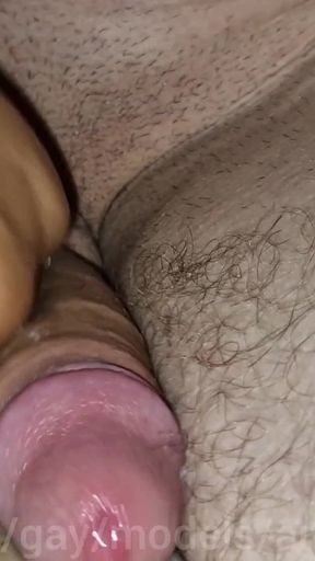 The Dream of All Femboys, a Cute Cocky Crush of Sissy Femboy in the Cum of Two Cocks!