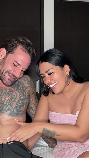 After a Chat with Papi Kocic He Fucks Me with His Huge Cock and Makes My Legs Tremble, My Tight Pussy Got Juicy