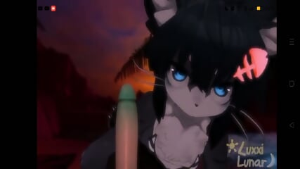 Cachonda femboy shorky mamada y follada en la playa