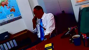 Two dumb blonde whores get slammed in the office