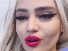 Jizzy cream Natasha freaks on my CUm Cock