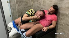 sexy spanish boy fucking bareback in backroom cruising in madrid