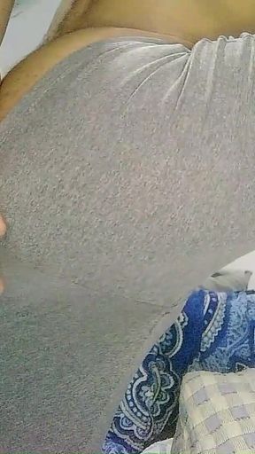 Hairy Naughty Showing off