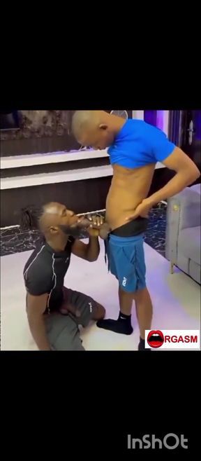 Gym Instructor Got Fucked by Two Big Dicks